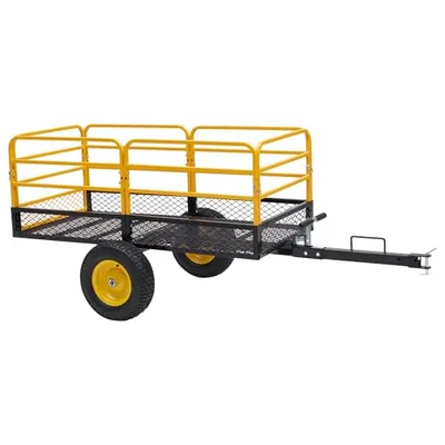 1500 LBS ATV UTV Tow Behind Dump Cart